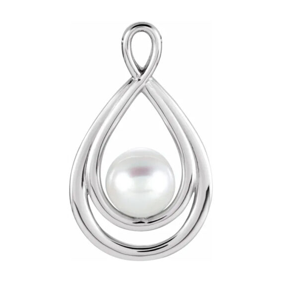 Pearl Pendant, Freeform Style - 85939 POPULAR CHOICE - Image 2