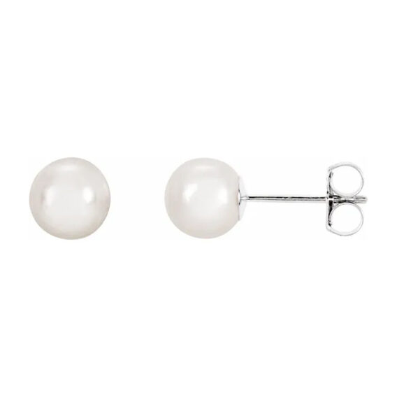 Akoya Pearl Stud Earrings 61103 - POPULAR CHOICE - Image 5