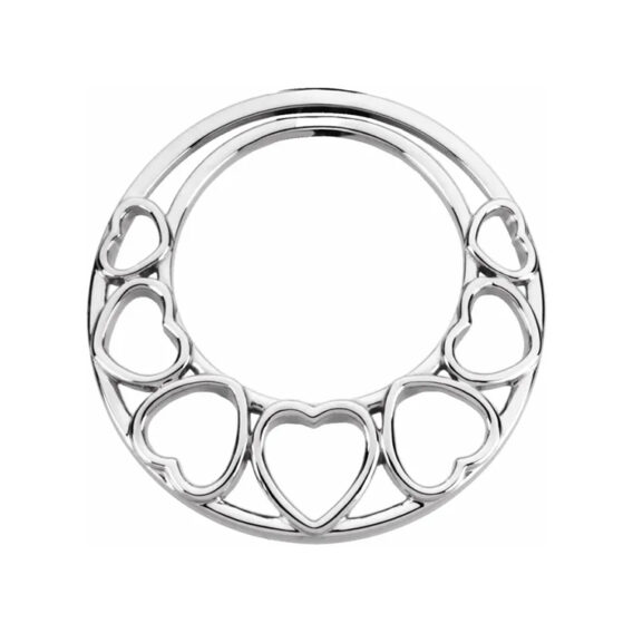 Circle Heart Pendant - 84341 - Image 2