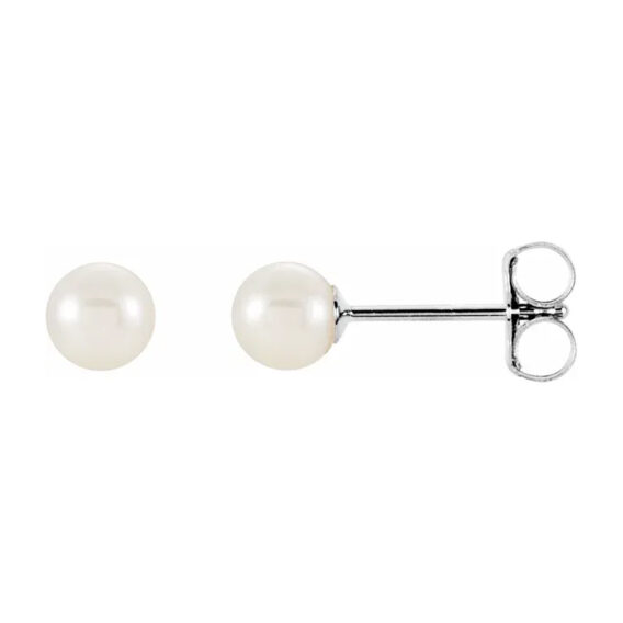 Akoya Pearl Stud Earrings 61103 - POPULAR CHOICE - Image 3