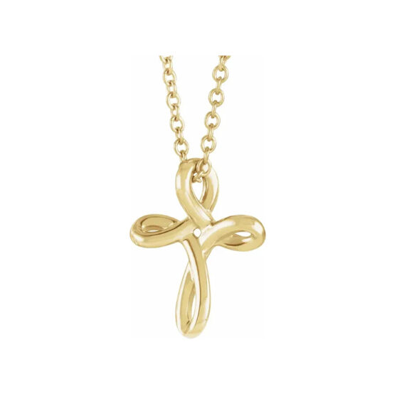 Youth Cross Necklace - R42386