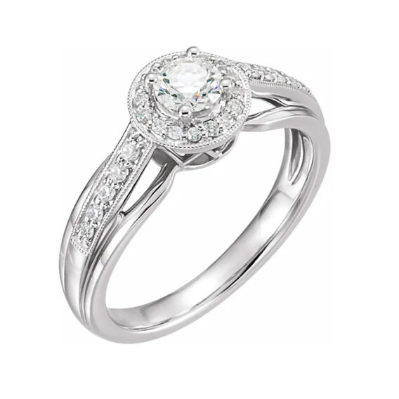 Diamond Engagement Ring - 65626