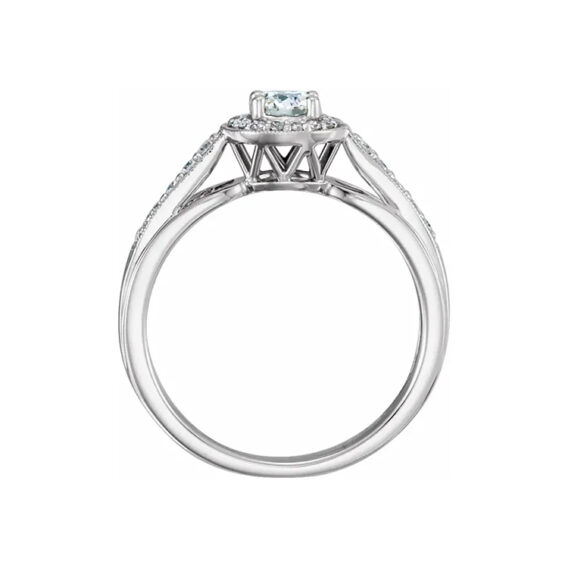 Diamond Engagement Ring - 65626 - Image 2