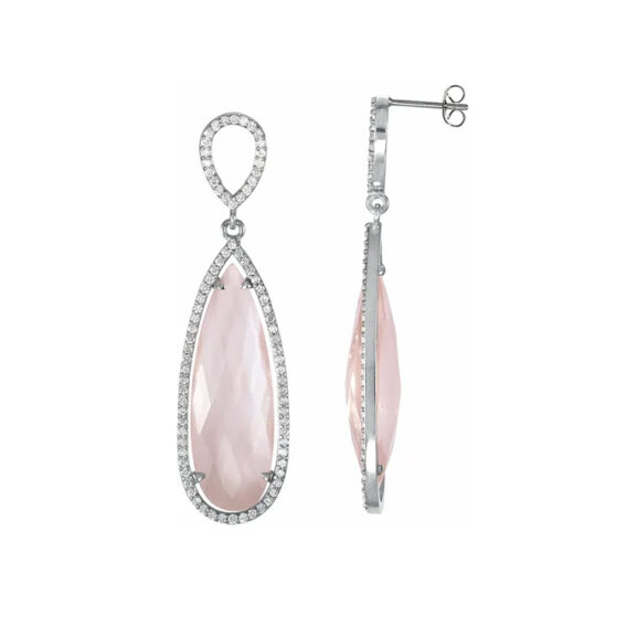 Dangle Gemstone Earrings 85481